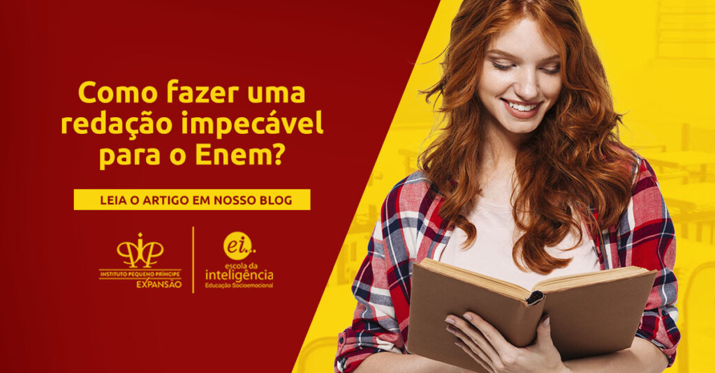 Banner Redação do Enem: como escrever um bom texto e tirar nota 1000 IPP Expansão